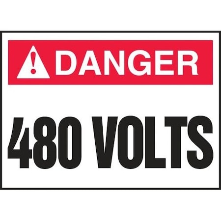 Danger Safety Label, LELC220XVE